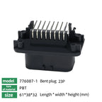 1/5/20 PCS ECU Bent Pin Plug Automotive Waterproof Connector Socket Terminal Male Female PBT 776280/776266/776087/776163