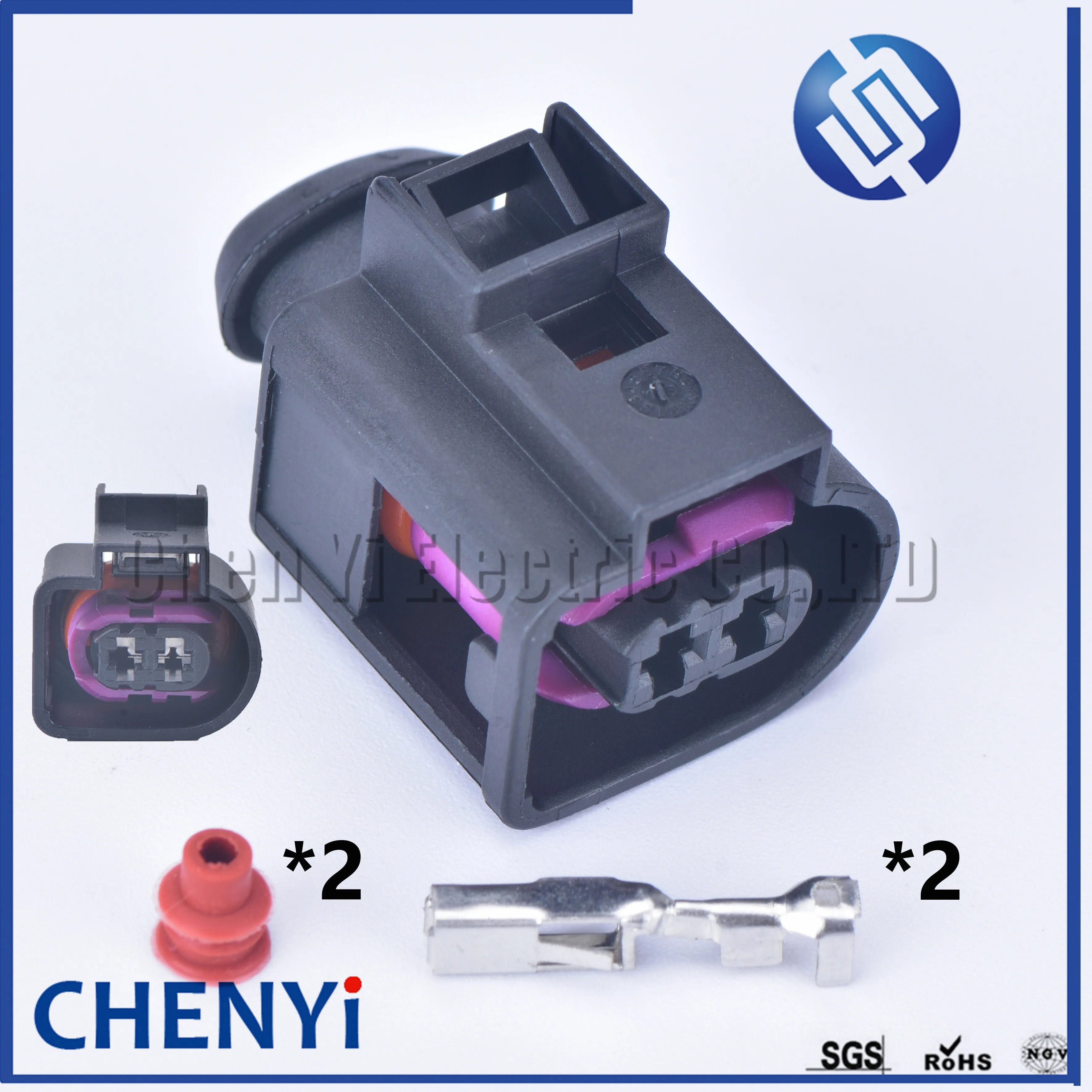 2 Pin Auto waterproof connector Alternator VAG SEAT fuel injector plug 4D0971992A 4D0971992B F237010-A 4D0971992 4D0 971 992