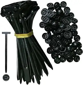 Self-locking Plastic Nylon Cable Tie Black Cable Tie Fastening Ring 2*9cm Large Cable Ties Zip Wrap Strap Ties Car Accessories