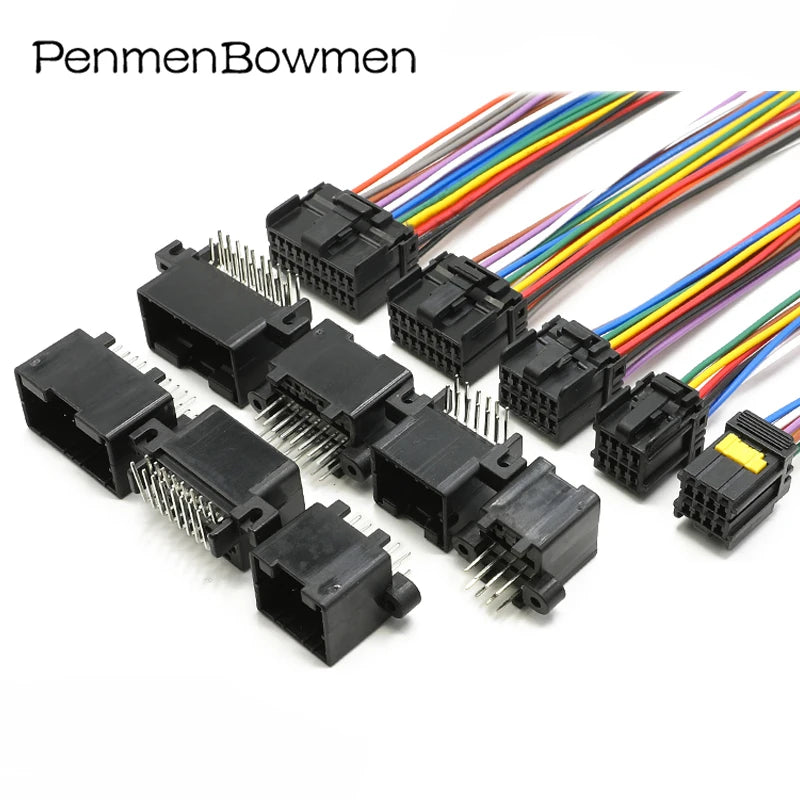 1 Set 8 12 16 20 36 Pin 174055-2 Car Window Lifter Loom Circuit Board Connector Wiring Harness Needle Seat Plug