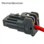 1 Set 1 Pin Car Headlight High Current Electrical Cable Connectors Female Wire Harness Plug for Mitsubishi 7123-6214-40