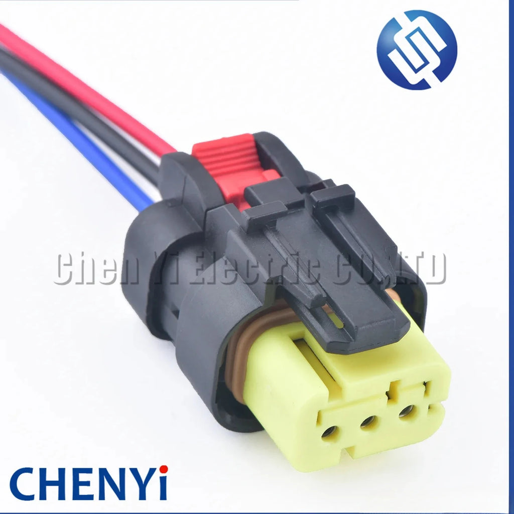 3 Pin Auto engine oil pressure camshaft Hydraulic pump high pressure sensor Plug 776523-1 776429-1 For CAT Excavator Carter