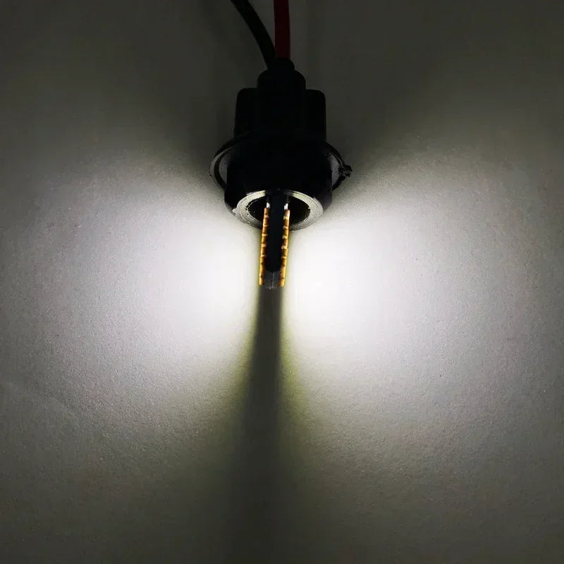 20PCS T10 W5W LED Canbus 3014 24SMD No Error 194 168 Car Interior Instrument Light Bulb Lamp 12v Universal White 6000k Amagi