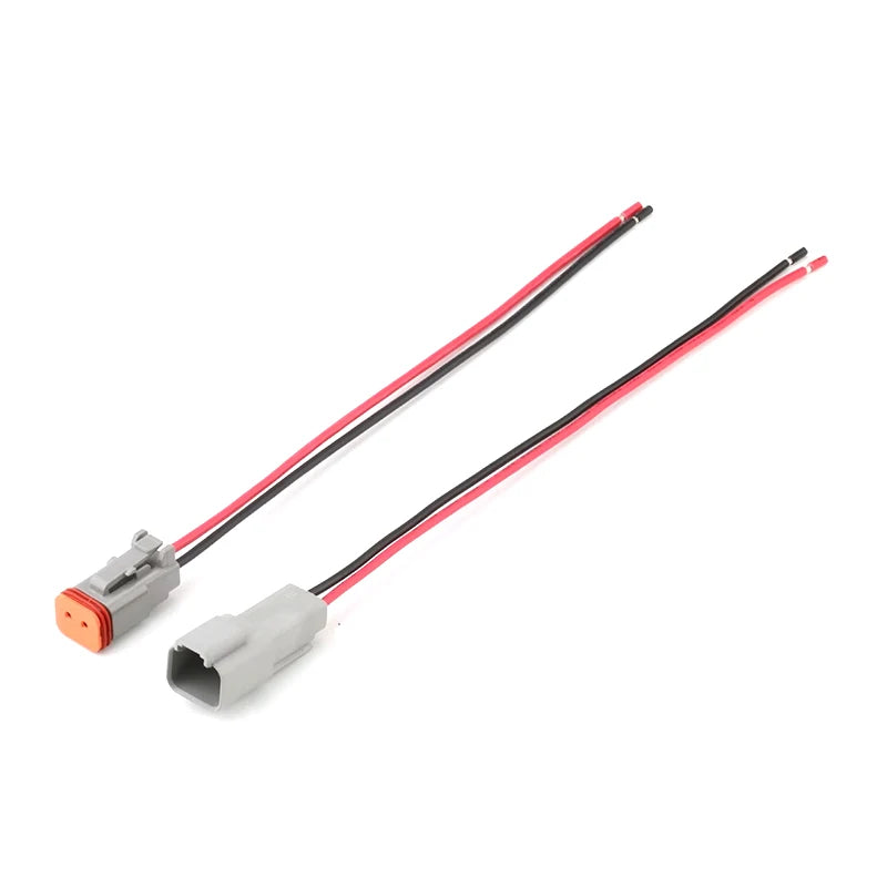 DT04-2P/DT06-2S Automotive Waterproof Connector Harness Plug 2/3/4/6/8/12 Hole for Heavy Truck Plug