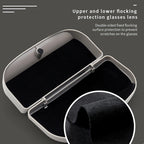 1PC Car Glasses Box Portable Car Sunglasses Holder In The Car Driving Glasses Holder Eyeglass Case Sun Visor Car Lenses Holder