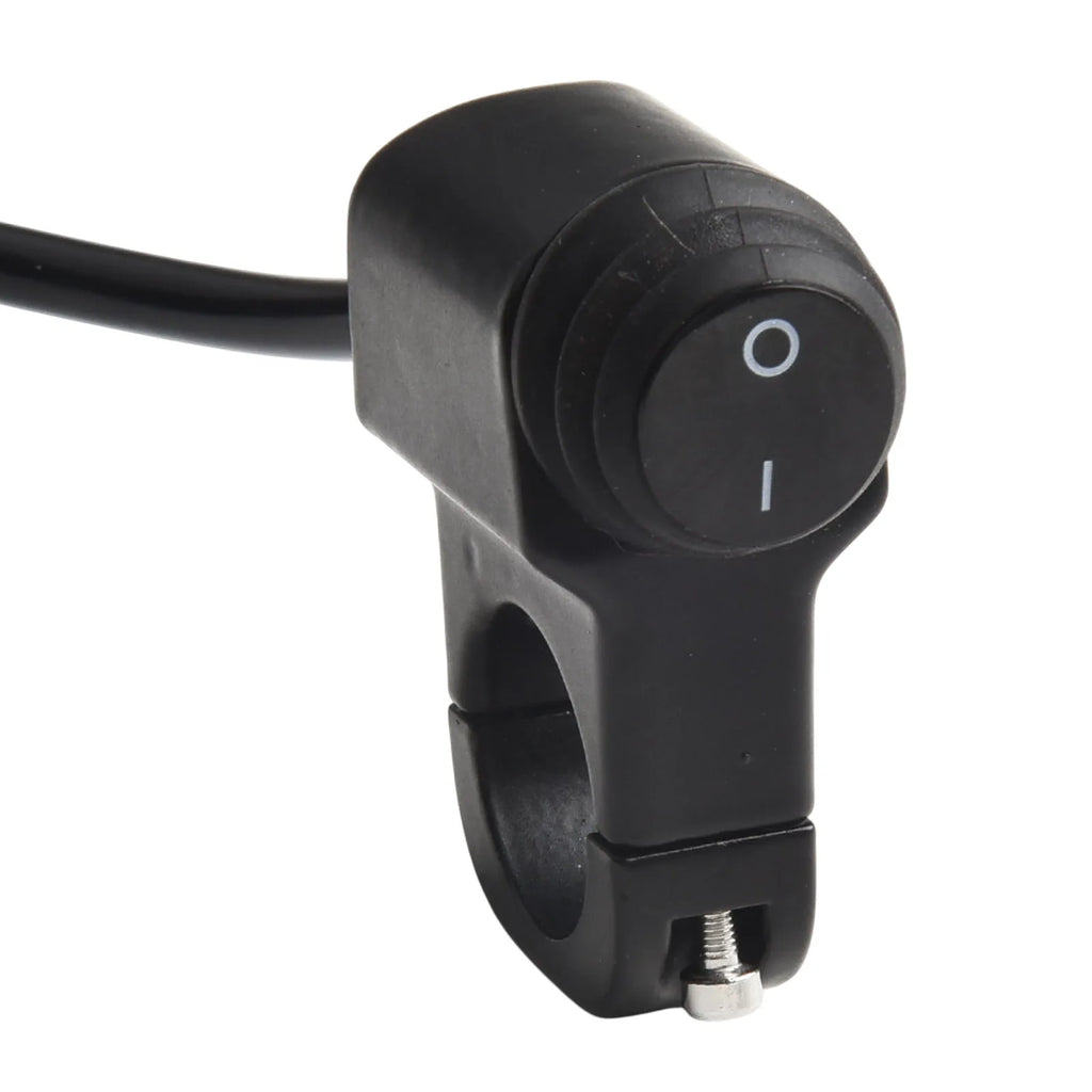 Waterproof Motorbike Fog Spotlight Switch Motorcycle Handlebar Headlight Fog Light On Off Switch Signals Light Control Button