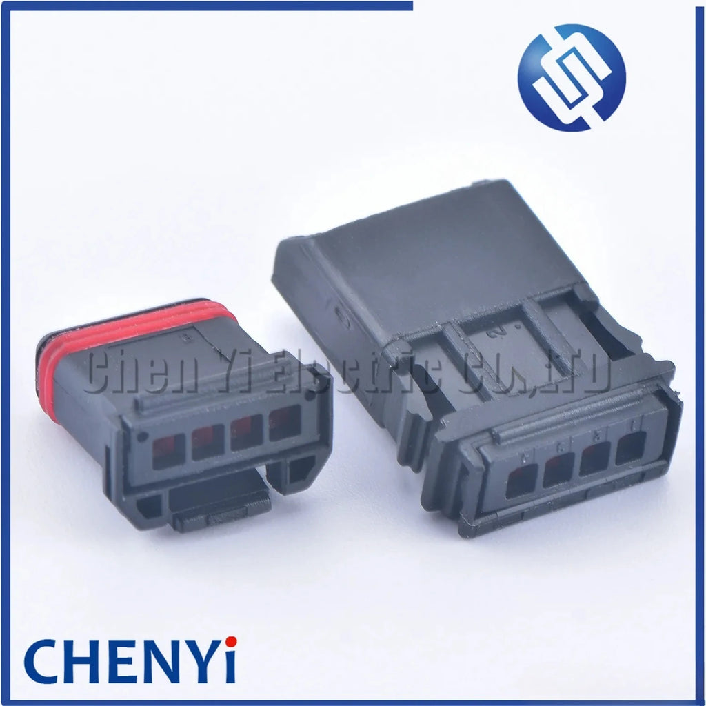 4 Pin Female or male Auto Waterproof Connector Car Rearview Mirror Heating Wire Harness plug Socket MX19004S51 MX19004P51