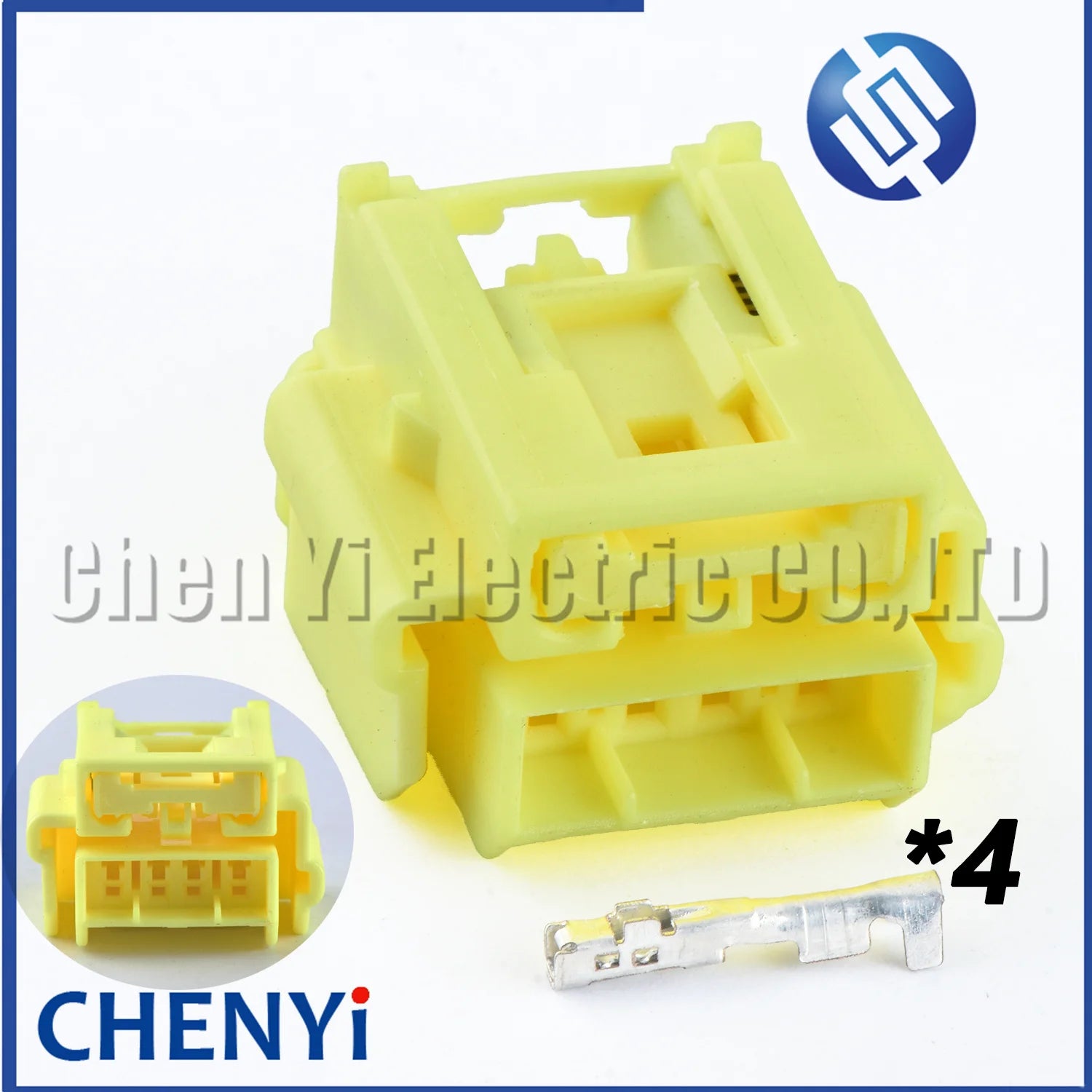 4 Pin Automobile connector Car sensor wire harness plug socket 90980-12160 7283-6134-70 With pins For Toyota Lexus