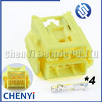 4 Pin Automobile connector Car sensor wire harness plug socket 90980-12160 7283-6134-70 With pins For Toyota Lexus