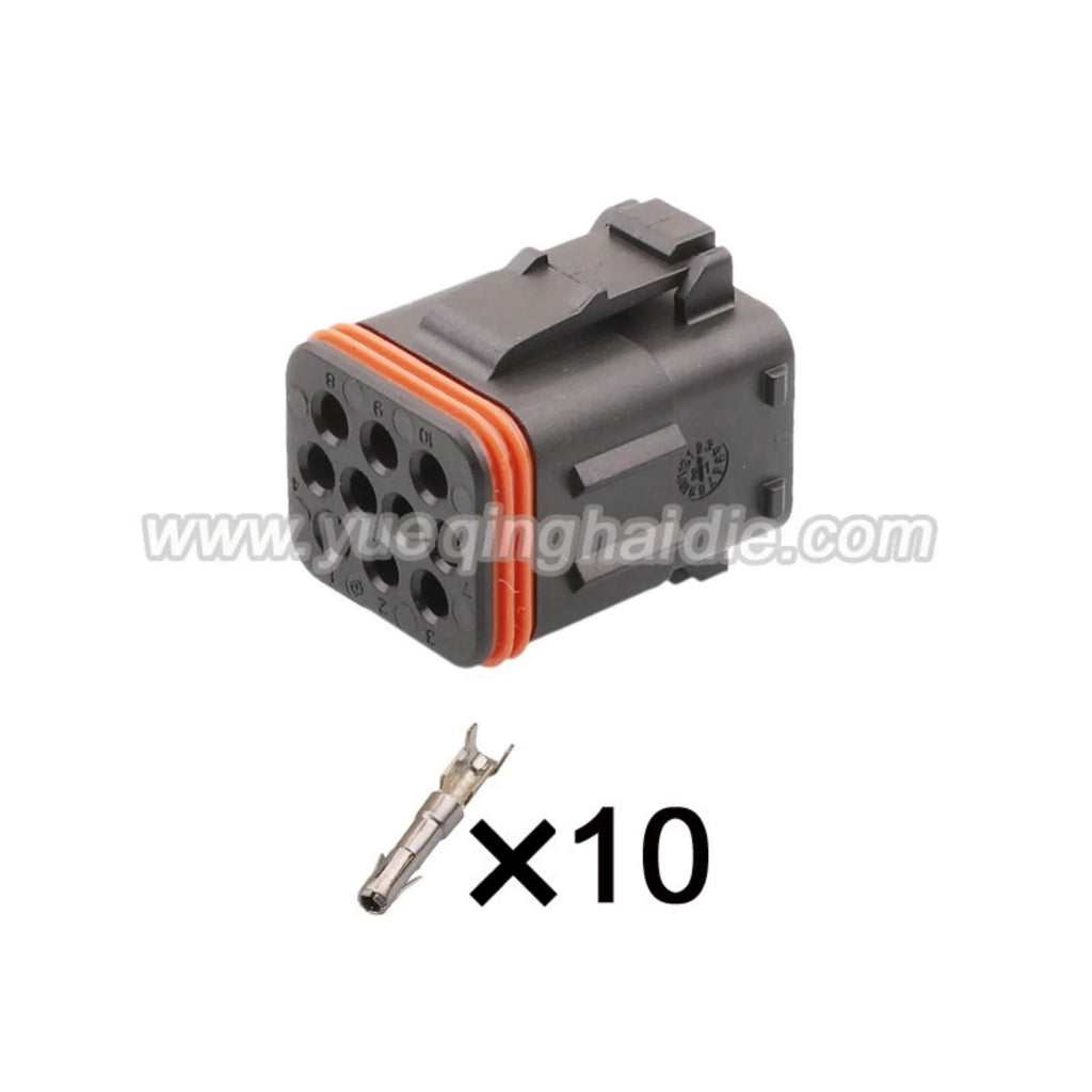 10 PIN Waterproof 1.5mm Series Male Female Automobile Connectors Electronic Plug 132010-000 132010-001 For ITT CTB Type