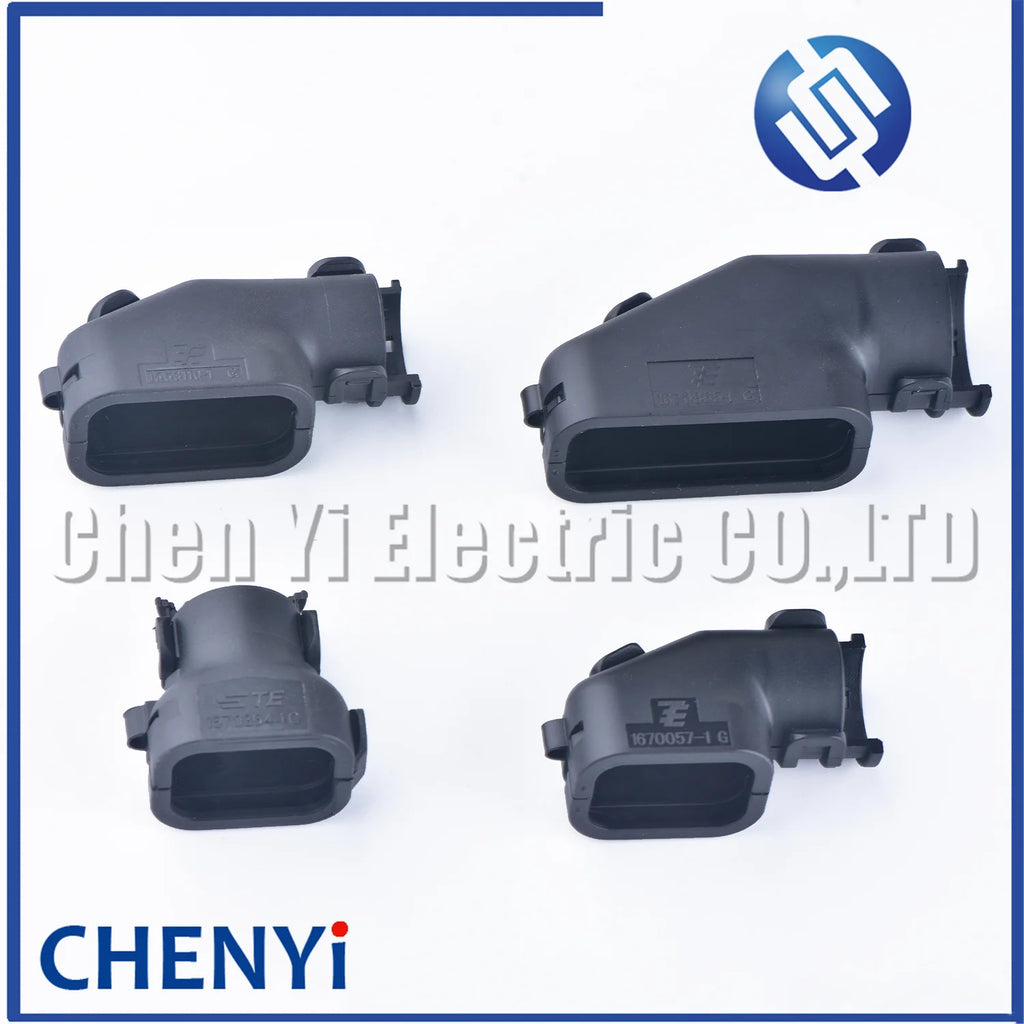 Connector electric wire back cover protective shell Fixed Wire Group Bent Tail Buckle 1670057-1 1670364-1 1563110-1 1670865-1