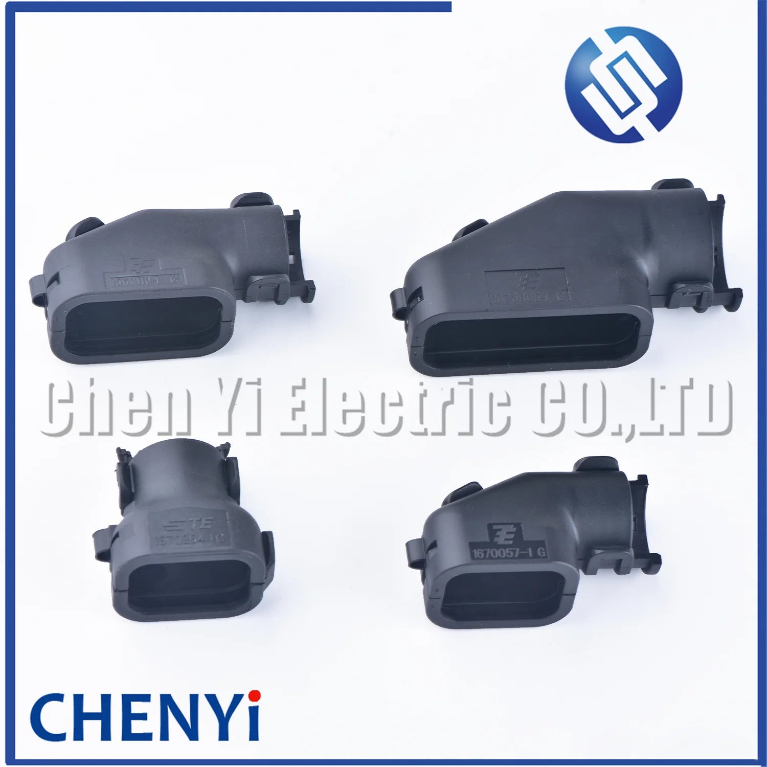Connector electric wire back cover protective shell Fixed Wire Group Bent Tail Buckle 1670057-1 1670364-1 1563110-1 1670865-1