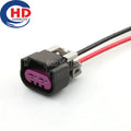 2 Pin Connector 6.3mm Series Female Connector Cable Plug Motorcycle Electrical Harnesses Wiring Harness 15454358