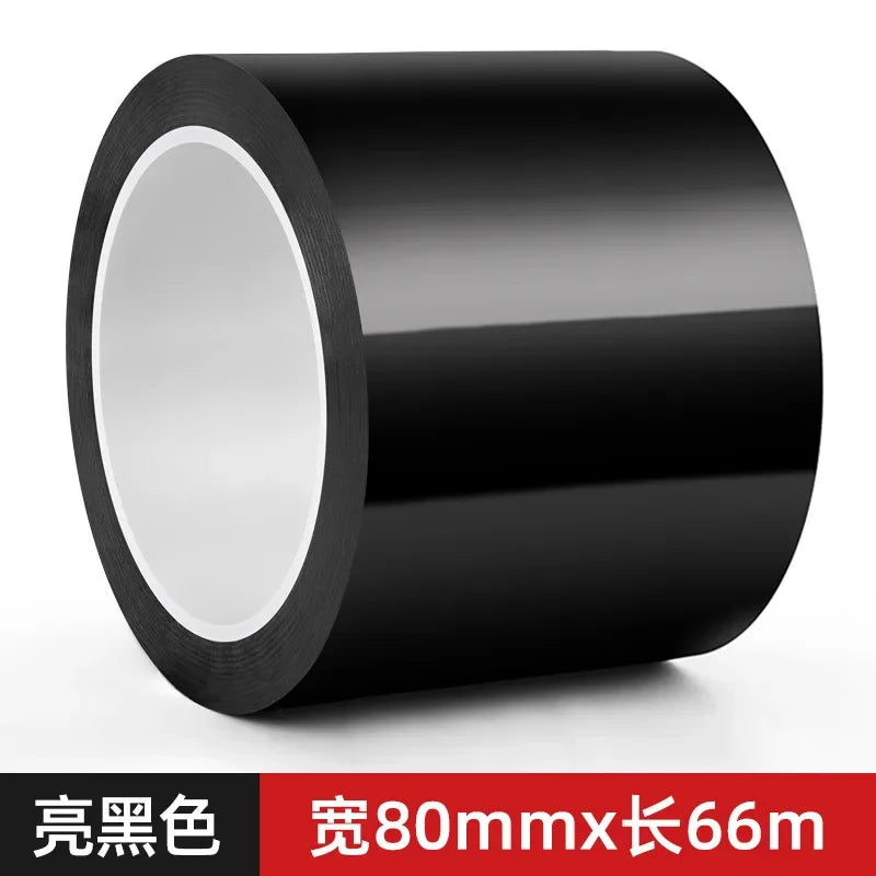 PVC Car Edge Protector Sticker Universal Fit for Automotive Window Trim and Side Molding DIY Bodywork Decoration Black Line Tape
