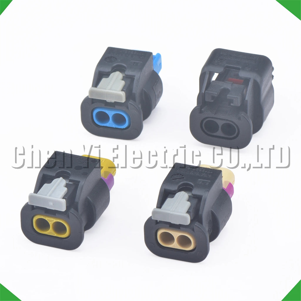 2 Pin Automobile waterproof connector vvt solenoid Ignition coil plug 4F0973702A 4F0973...