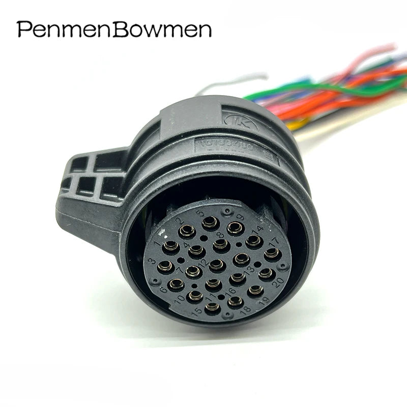 1 Set 20 Pin 1J0927320 Car Gearbox 6 Speed DSG Valve Body Electrical Cable Connector Female Wire Harness Plug 09432050