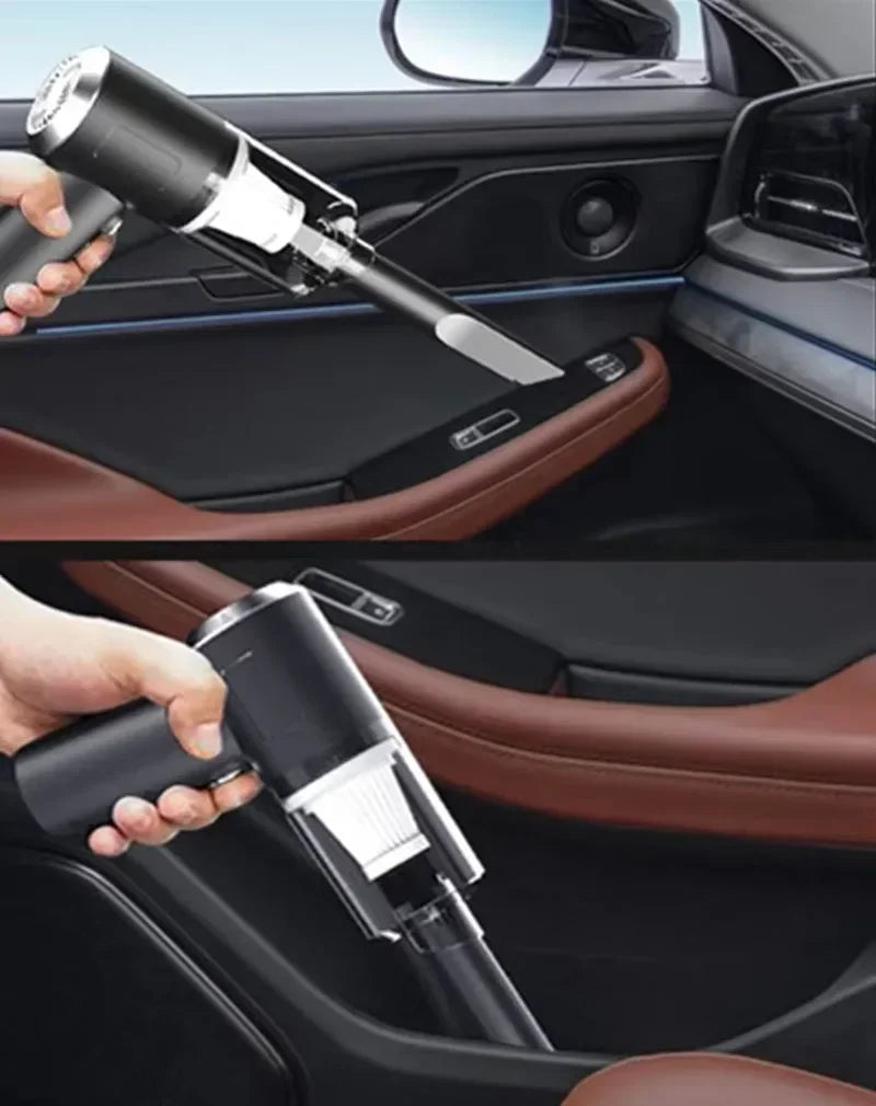 Car Vacuum Cleaner Powerful Cleaning Machine Handheld Car Vacuum Rechargeable Wireless Cleaner For Car Home Pet Hair Amagi