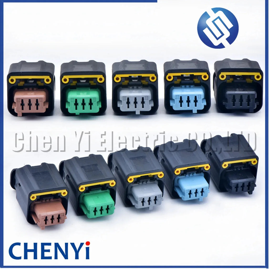 3 Pin auto waterproof connector crankshaft sensor plug 1801179-1 1801179-2 1801179-3 1801179-5 for Citroen Peugeot 408 1,6 HDI