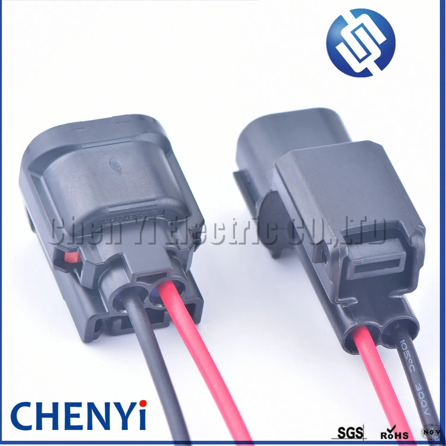 2 Pin auto waterproof connector LED Headlights Daytime Running Light Fog Light wiring harness plug 6189-7408 6181-6851 for Honda