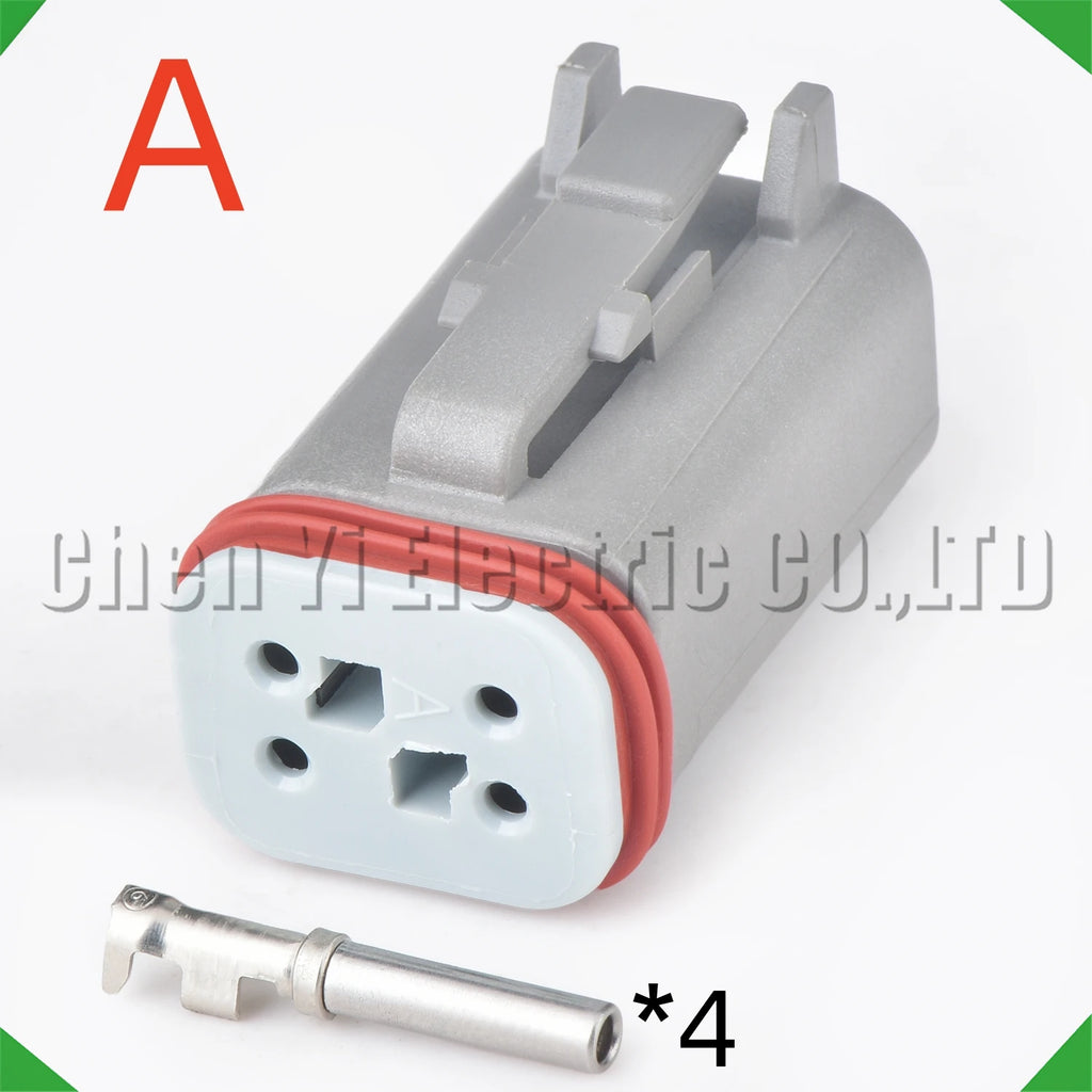 4 Pin Automotive Connectors Wire harness Plug DT06-4S DT06-4SA DT06-4SB DT06-4SC DT06-4...