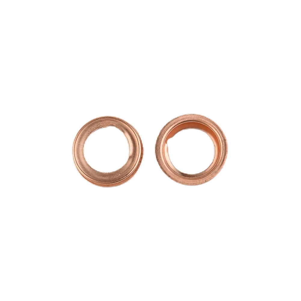 10 Pcs Metal Oil Drain Plug Crush Washer Gasket 11026-01M02 For Nissan For Infiniti Oil Drain Plug Crush Washers Gaskets