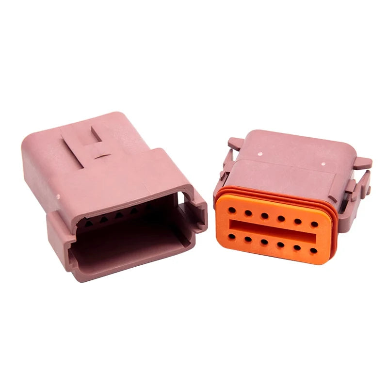 DT04-12PD/DT06-12SD car connector waterproof wire harness connector 12-hole male and female connector with terminal