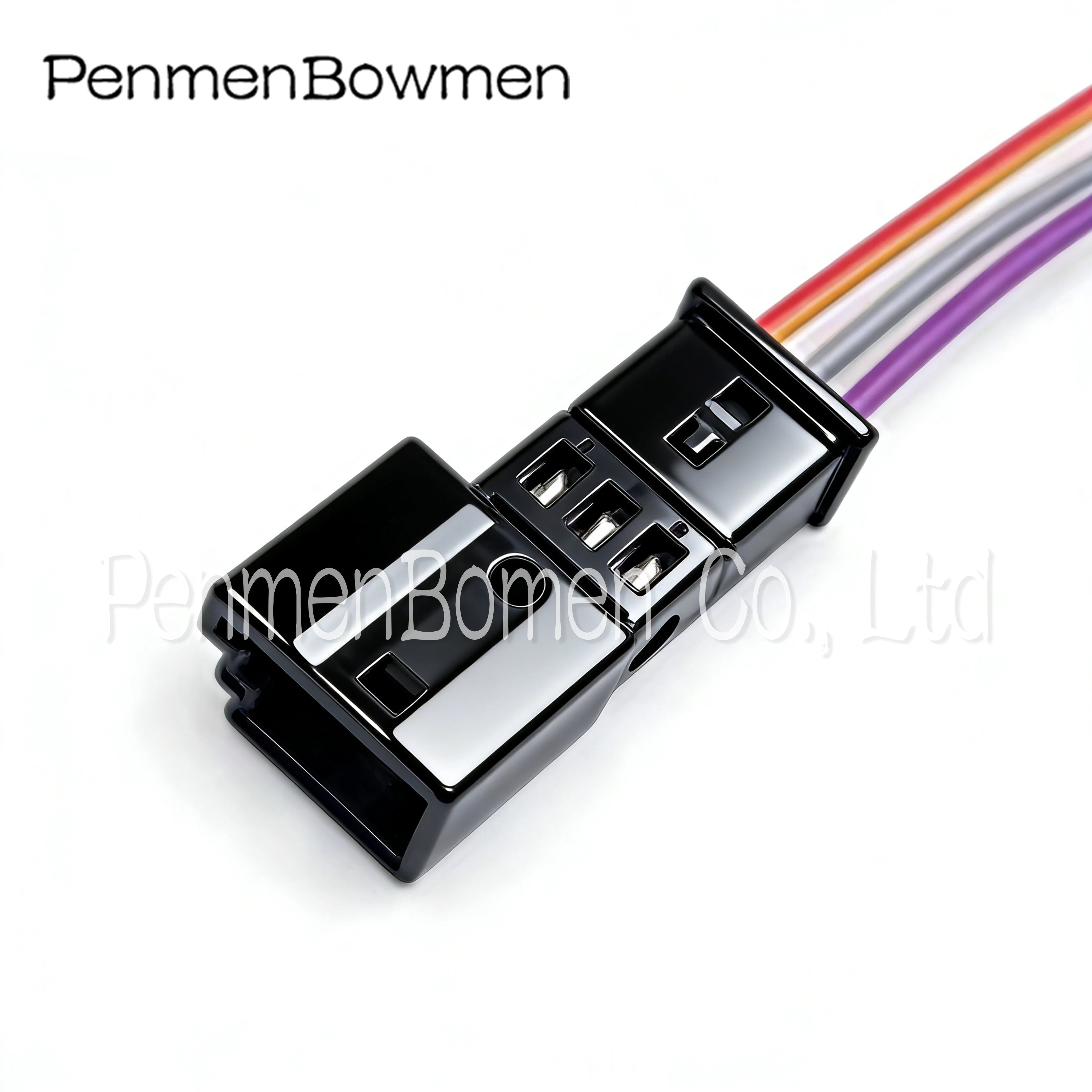 1 Set 3 Pin Car Stereo Speaker Tweeter Light Treble Electrical Cable Connectors Wire Harness Plug for BMW 1-968700-1 1C0973119B