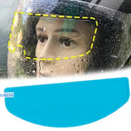 Universal Motorcycle Helmet Clear Patch Film Anti-Fog Anti-Rain Film Nano Coating Sticker Motorbike Helmet Tools Accessories New