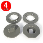 Car Floor Mat Clips Holder Grip Carpet Fixing Clamp Buckle Double Layer fFoot Pad Rotary Fastener Anti Skid Retainer Resistant