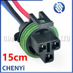 3 Pin female 4.8mm series automotive waterproof  Sensor Connector plug 12131592 for Ford Buick Chevrolet