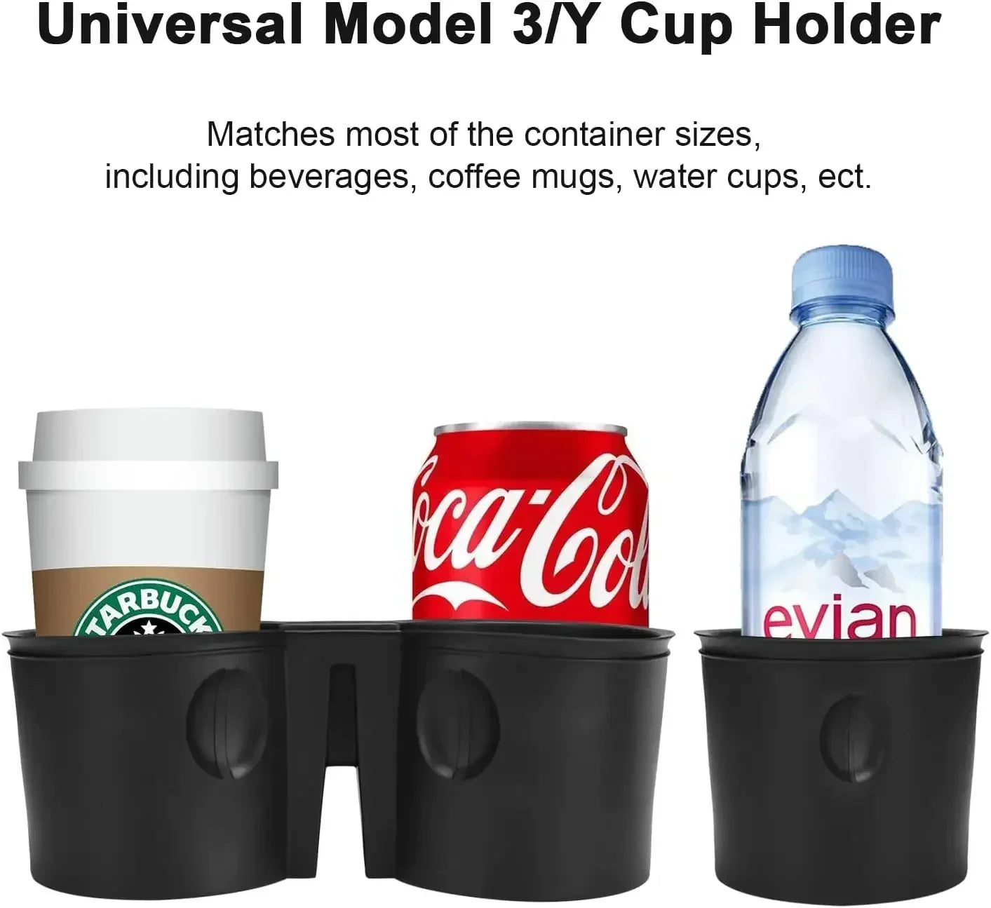For Tesla Model 3 Y Highland Cup Holder Insert Mats Center Console Organizer Coaster Armrest Cupholder Car Accessories Amagi