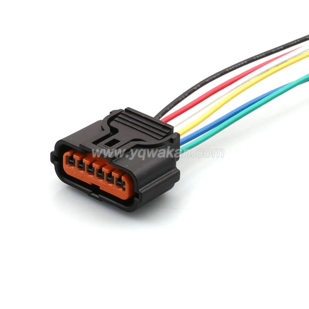 6 Pin 0.6mm Female Connector PDC Reverse Radar Sensor Female Plug For Hyundai Kia Move Line Eight Yue Lang HP286-06021