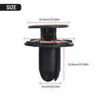 Car Front Bumper Push Clips Rivets Fastener For Hyundai I30 1420608250B 865952T500 Car Interior Accessories