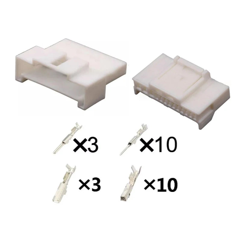 MG653912 automotive connector 13P car plug-in is suitable for Geely BYD Suzuki wiper headlight combination switch plug