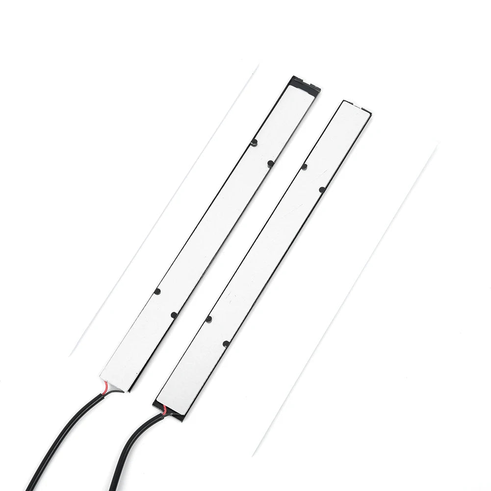 2Pcs 17cm COB Car Fog Light LED Light Strip RED Waterproof Car 12V DRL Fog Light Driving Lamp Car Styling Led Day Light