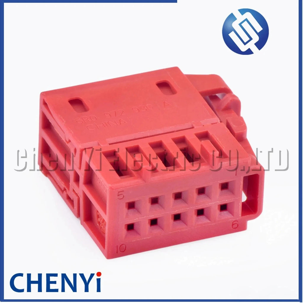 10 Pin Car light rotating switch connector Car sunshade seat adjustment plug 6R0972930A 6R0 972 930 A 0-1670990-2