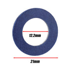 30/1Pcs Car Oil Drain Screw Gasket 90430-12031 Engine Sump Aluminum Seal Gasket for Toyota 12mm Hole Nut Washer Auto Accessories