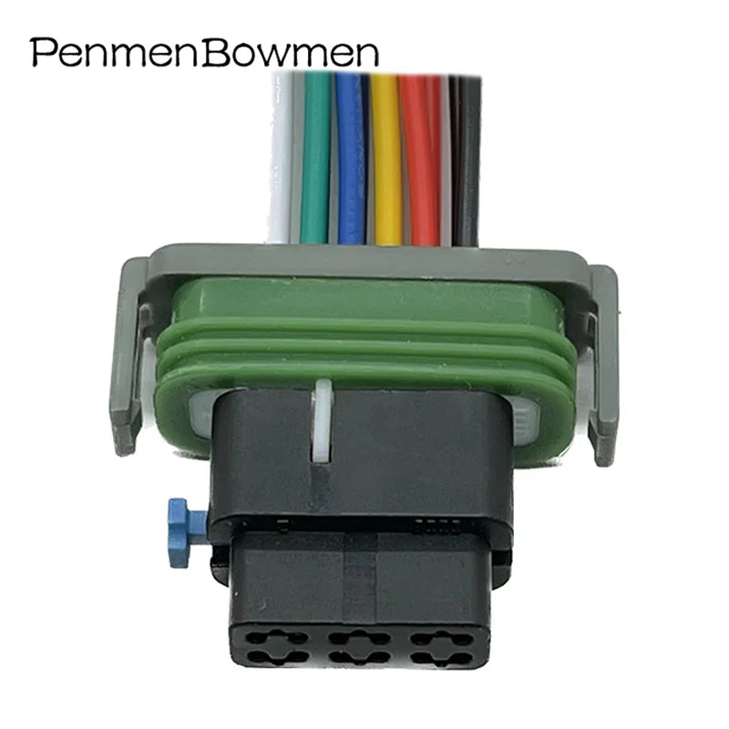 1 Set 12 Pin 0.8 Series Miniature Connector Car Reversing Radar Plug Wire Harness Auto Adapter for Harley Honda