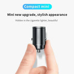 200/100W Mini Dual Ports USB Car Charger Lighter Fast Charging Phone Charger Adapter for IPhone 13 12 Xiaomi Huawei Samsung Amag