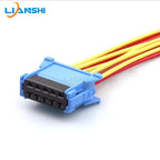 The DJ7106G-2.8-21 is suitable for the resistance plug air conditioning heater wiring harness of the Peugeot Citrox 408 blower