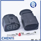 6 Pin 3.5mm 1J0973733 female or male Auto waterproof connector plug LSU 4.2 Oxygen Sensor Connector 1J0973833 1J0 973 733