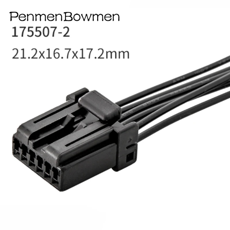 1 Set 6 8 12 16 20 Pin 1.2mm Sheathed Car Window Lifter Plug Connector Wire Harness 174047-2 174045-2