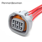 1 Set 6 Pin Car Ignitor Accelerator Throttle Pedal Electrical Connector Wire Harness Plug 6189-0029 90980-11144 for Toyota