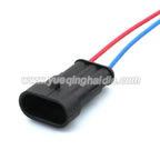 AMP 3Pin ConnectorS Waterproof 1.8mm Male Female Connector Automotive Wiring Harness Cable Socket 282105-1 282087-1