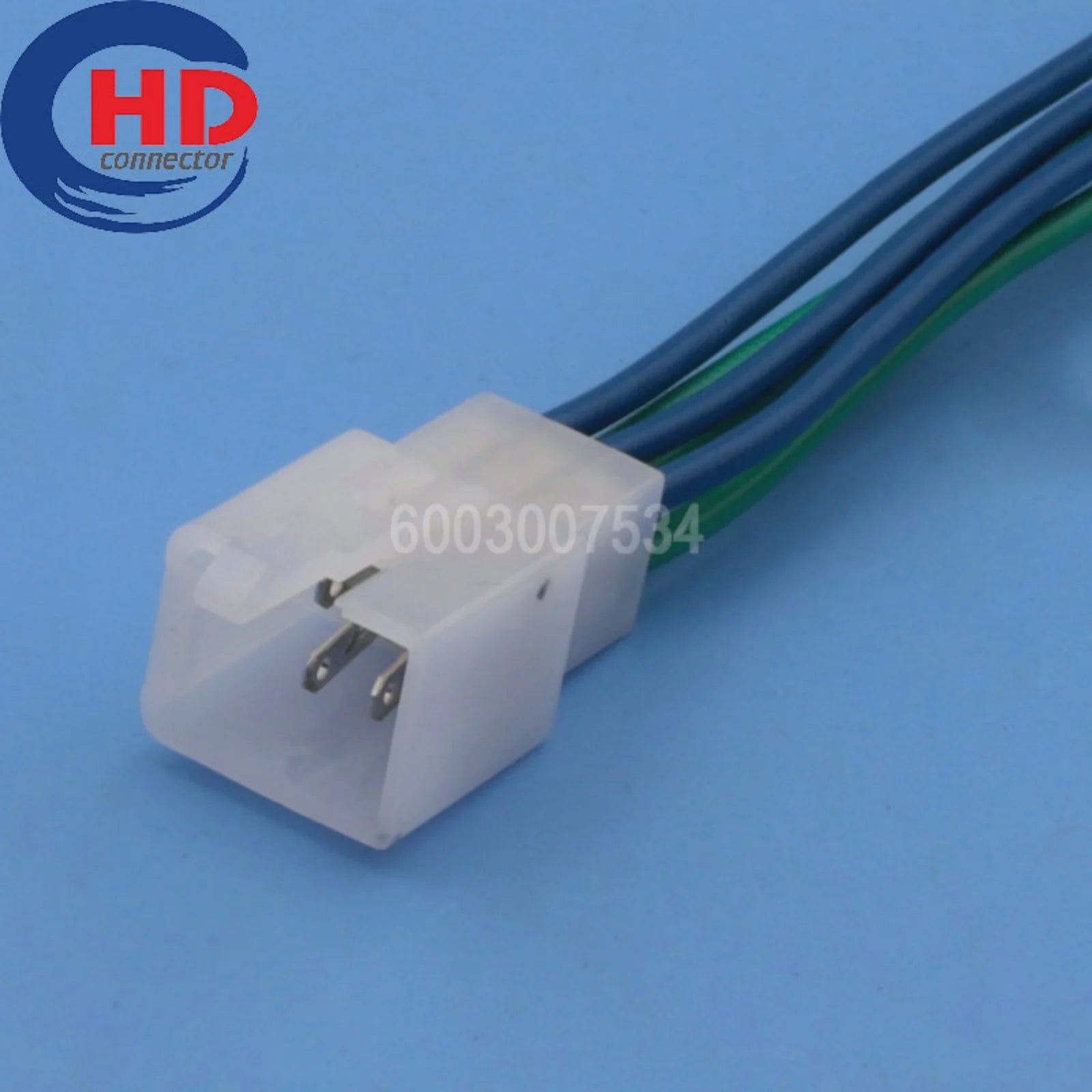 6 Pin Connector Unsealed 2.8mm Series Male Connectors CableMotorcycle Electrical Harnesses Wiring Harness 6030-6991
