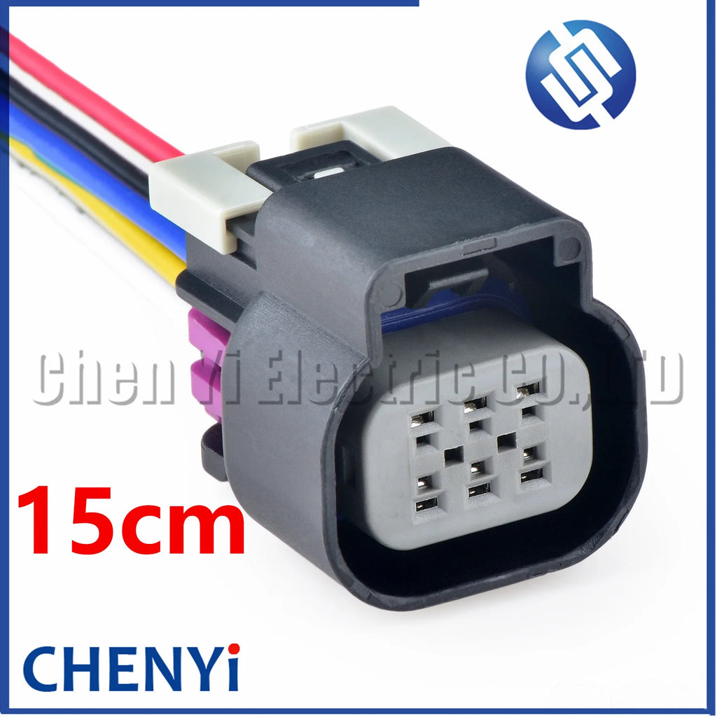 6 Pin Automotive Waterproof Connector Throttle Motor Drive wire harness Plug Socket 15355297 15418498 For BUICK Chevrolet