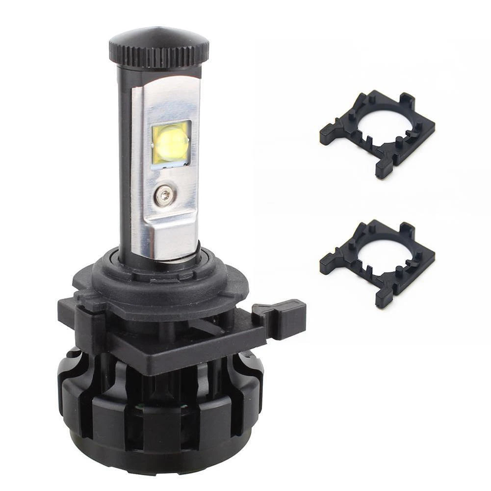 2 Pcs H7 LED Headlight Bulb Holders Adapters Socket Retainer Headlamp Mount Stand For Ford For Focus For Fiesta