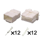 The white 12-pin pin plug with wire for the automotive connector is suitable for the Haval human-machine interaction controller