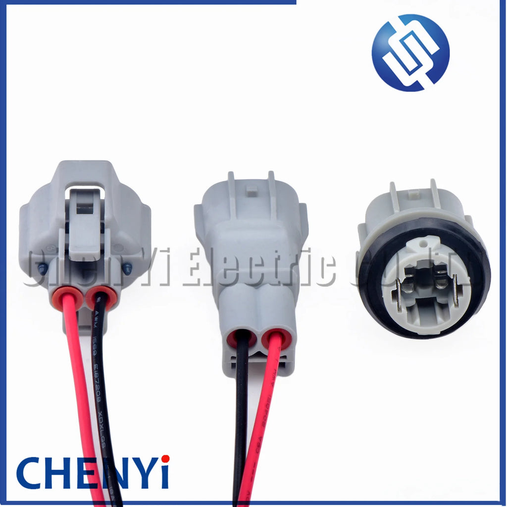 2 Pin Auto connector Car Light Base T10 T15 Halogen Bulb Socket Lamp Holder harness plug 8161512590 90075-60001 For Honda Toyota