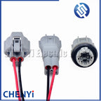 2 Pin Auto connector Car Light Base T10 T15 Halogen Bulb Socket Lamp Holder harness plug 8161512590 90075-60001 For Honda Toyota